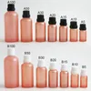 Бутылки для хранения 2/3 унции пустые краски розовые контейнеры для бутылок эфирного масла Упаковка с явной крышкой 200 шт.