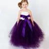 Girl Dresses Girls Tutu-jurk voor verjaardag Po Wedding Party Festival Kinderen Zomer PRICESS 2-8T