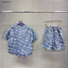 New Baby Tracksuits Kids Designer Clothes Set Size Size 100-160 cm جودة عالية الجودة قميص الصيف واحد الصدر وسروال شورت 24 أبريل