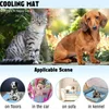 PET Ice Silk Pet Dog Mat Summer Cool Pad Cat Breating Cooling Food Rozmiar 240424