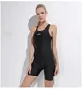 Swimwwear Sports Sports Swetsuit Femme Boxer Boxer avec un ventre conservateur couvrant Slim Fit Small Chest Hot Spring Sports Swimsuit D240429