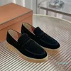 Charms Walk Męskie buty swobodne butę Travis P Mokorafy płaskie niska skórzana skóra Oxfords Moccasins Guma Sole Dżentelmen Spacer z pudełkiem EU38-46