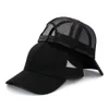 Kogelcaps 6-panel aangepaste nieuwe casual pure katoenen dames truck hoed heren zwart en wit zomer honkbal cool mesh rebound dad q240429