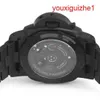 Nice Wrist Watch Panerai Luminor Series Swiss Watch Mens Mechanical Famous Luxury Watch PAM00438 Black Ceramic 44mm