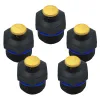 Kits wujie 5 stcs 20 mm verstelbare watersproeier 1/2 '' thread spuit mondstuk tuin gazon druppel irrigatiesysteem kit huistuingereedschap