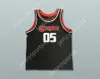 Custom Nay name Mens Youth/Kids The Game 05 Compton Black Basketball Jersey Top Snatched S-6xl