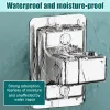 Ustawa na głowicy prysznicowej 360 ° Regulowane naścienne uchwyt na prysznic własny prysznic ręczny akcesoria do łazienki