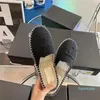 Visser schoenen vrouw gewatteerde espadrilles slippers gewatteerde flats glijbaan dames oxfords tories sandaal dubbele sneakers femme designer loafers