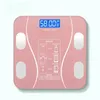 Bluetooth Smart Body Fat Scale Digital vägning med LCD -skärm Elektronisk BMI -komposition Analysatorverktyg 240419