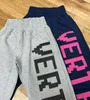 Herrbyxor streetwear vertabrae y2k mens hip hop brev grafik tryck baggy casual harajuku gotiska byxor jogga