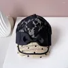 Ball Caps 202404-2508373 INS Chic Summer Japan Grass Lace Dot Cute Lady Baseball Hat Kat Women Visors Cap