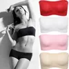 Rras Women Women Invisible Bra Tube Toptwear In biancheria intima Lady Crop Lingerie Wapping Wack Wack Frea traspirante Mesh senza spalline