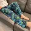 Summer Mens Joggers Style Style męskie i damskie duże jedwabne sztuczna bawełniana latarnia szeroka noga zamknięcie cienki dom pajama jogging sznur szkiełkowy