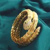 18K Silver Gold Luxury Snake's Women's Open Bangles Bracelets Designer Mens Bijoux de haute qualité Unisexe Fashion Diamond Party Christmas Wedding Gifts Anniversaire