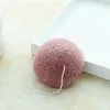 5pcs Konjac Sponge per lavare il viso rotondo Konjac Konnyaku Sponge Sponge Uliziatore Exfoliatore