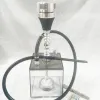 Hosier de charbon de charbon de nargule kit de fumé accessoires de fumée avec chauffage de tabac protable Chicha Chicha Nargile Pipe de pipe à eau Conteneur de tabac