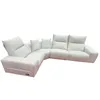 Petal shaped large sofa, electric and comfortable household soft cushion sofa, suitable for family apartments, living rooms, suites