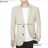 Suisse pour hommes Blazers 2024 Veste de costume pour hommes décontracté bus slim bazers hommes solid minimalistes