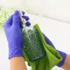 Gloves 100PCS Disposable Nitrile Gloves Latex for Work Dish Washing Kitchen Garden Household Cleaning Hair Salon Powder Free Gloves