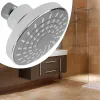 Impostare Spruzzatore per doccia cromata Rainfall regolabile Accessori per bagno a parete Accessori per il bagno Faucet