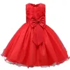 Mädchenkleider Baby Kinder Tutu Geburtstag Prinzessin Party Kleid für Mädchen Kinderkinder Kinder Kinder elegante Kleidung Kleidung für Mädchen Baby Mädchen Kleidung