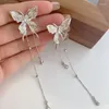Boucles d'oreilles arrière Butflies en métal aile ange