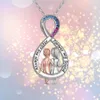 Colliers pendants Infinity Symbol Sisters Collier pendentif Sparkling Himitone Decoration Collier Femme NOUVEAU CONSEIL CADEAU Y240420