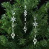 Żyrandol Crystal Camal 50pcs Straski akrylowe koralik choinka girland wisiorek