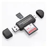 Memory Card Readers 2 In 1 Otg/Usb Mti-Function Reader/Writer For Pc Smart Mobilephones With Bag Or Box Pacakge Drop Delivery Comput Dhzrm