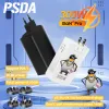 Chargers PSDA 3D PD300W Desktop Charger 4 Port AU UK EU US KR Charge Phone Laptop Tablet PC Lntelligent Matching GaN Fast Charge Power