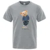 Camisetas masculinas cavalheiro Sr. Teddy Bear Lice