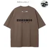 Designer Fashion EssentialSshirt Shirt Summer Casual Essenal Mens Femmes Essen Letter Imprimé Shirts Loose Pure Coton Couple T-shirt surdimensionné 643