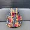 Duża pojemność plecak projektant męskiej torby na ramię kwiat torebka komputerowa Christophers Plecak Plecak torba podróży kepaal torba podróżna zaino uomo