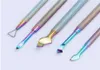 1pcs Chameleon Double End Nail Art Pusher UV Gel Polish Dead Skin Remover Manicure Cutter Spoon Cuticle Pusher Nail Tool New3474935
