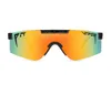 Sport pit vindtät överdimensionerade polariserade solglasögon för män/kvinnor TR90-ram speglade lins UV400 PV01-C6 CH012303619