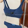 Sweetwears de maillot de bain à lanières sexy Set à la main-d'œuvre Bikini Bikini Set Triangle Designer Dames Split Swimming Suif