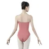 Scen Wear Ballet Training Suit Women's Dance Jumpsuit Body Aerial Yoga Suspender