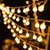 Dekorationen LED LEG LACK Sade Fairy Bubble Ball Light Light Girlande EU/US -Stecker Indoor Weihnachten Hochzeit im Freien Gartendekoration