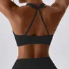 Bras Cloud Verberg Women S-3XL Sport Bra Home Fitness Running Crop Top Gym Training Underwear voor Sexy Girl Plus Size Running Shirt Y240426