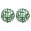 Decoratieve bloemen Greenery Decor Cage Plastic TRELLI GREEN GRASSPIRE FRAME RACK KRIZS Flowerplankhouder Home