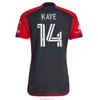 2023 24 25 MLS Toronto FC Soccer Jerseys Away Kaye Bernardeschi 2024 25 Osorio Insigne Morrow Bradley Football Shirt Uniform Fans Player Version888