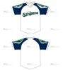 Gwinnett Stripers Custom Baseball Jerseys Elke naam Elk nummer