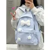 Femmes ins mignons sacs à dos japonais kawaii star os sac à dos grande capacité coréenne loisir sweet fashion étudiant scolaires y2k 240426