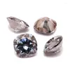 Diamants en vrac Moisanite Stone Grey Color Cushion Coup Coup Lab Gelred Gemstone Diamond For Woman Bijoux Boucles d'oreilles
