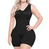 Dameshoeders zijzipper lichaam shaper faja bodysuit corset top bustier originele colombiaanse gordels postpartum slanke shapewear vrouwen ondergoed y240429