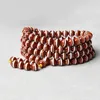 Strand Natural Ambergris 108 Buddha Beads Bransoletka miód wosk bursztynowy Ziołowy szyjk ręczny dla mężczyzn i kobiet