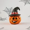 ZK20 Mummy Pumpkin Head de bureau décoration Small Ornaments Ghost Horror Resin Creative Halloween Ornements
