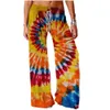 Spodnie damskie Capris Spring Tie-Dye Pants Summer Fashion Spodnie Kobiety swobodne luźne spodnie Strtwear Kobiety Y2K Spodnie Stylowe modne ubrania Y24042976v4