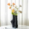 Vasen Capiron White Black Decorative Ballerina Tanzschuh Vase für Balletttänzer Zimmer Dekor Keramik Nordic Modern Home Dekoration