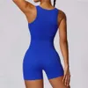 Dresowe dresy dla kobiet Zestaw dresowy płynny kombinezon One Piece Fitness trening Rompers Rompers Gym Set Trening Ubrania Kobiety